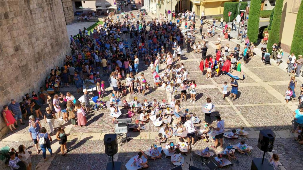 Infants dels casals d’estiu donen el tret de sortida a la Festa Major de la Seu d’Urgell