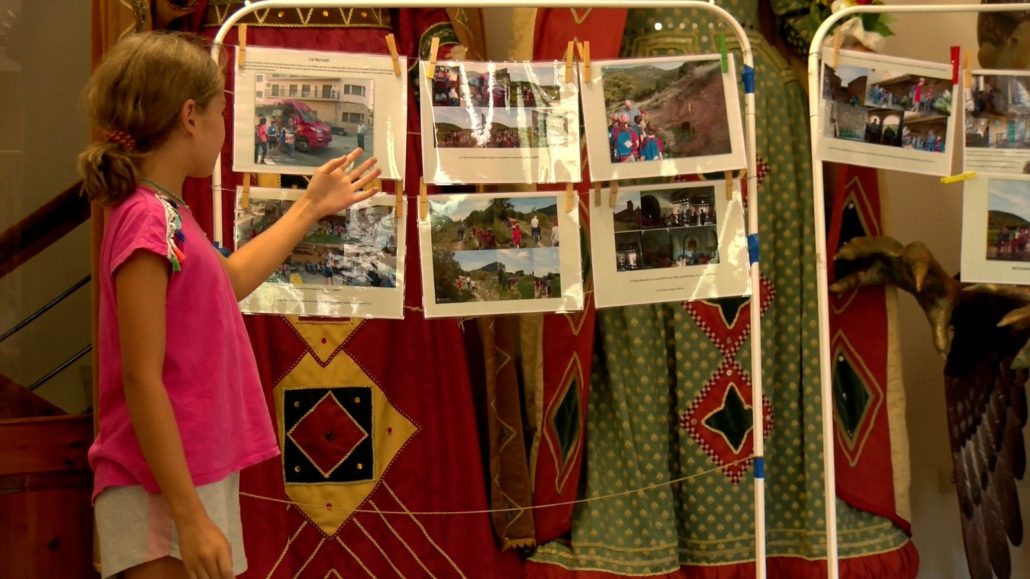 VÍDEO.- L’alumnat de l’escola Sant Miquel coneix l’entorn de Peramola a través de la gent gran
