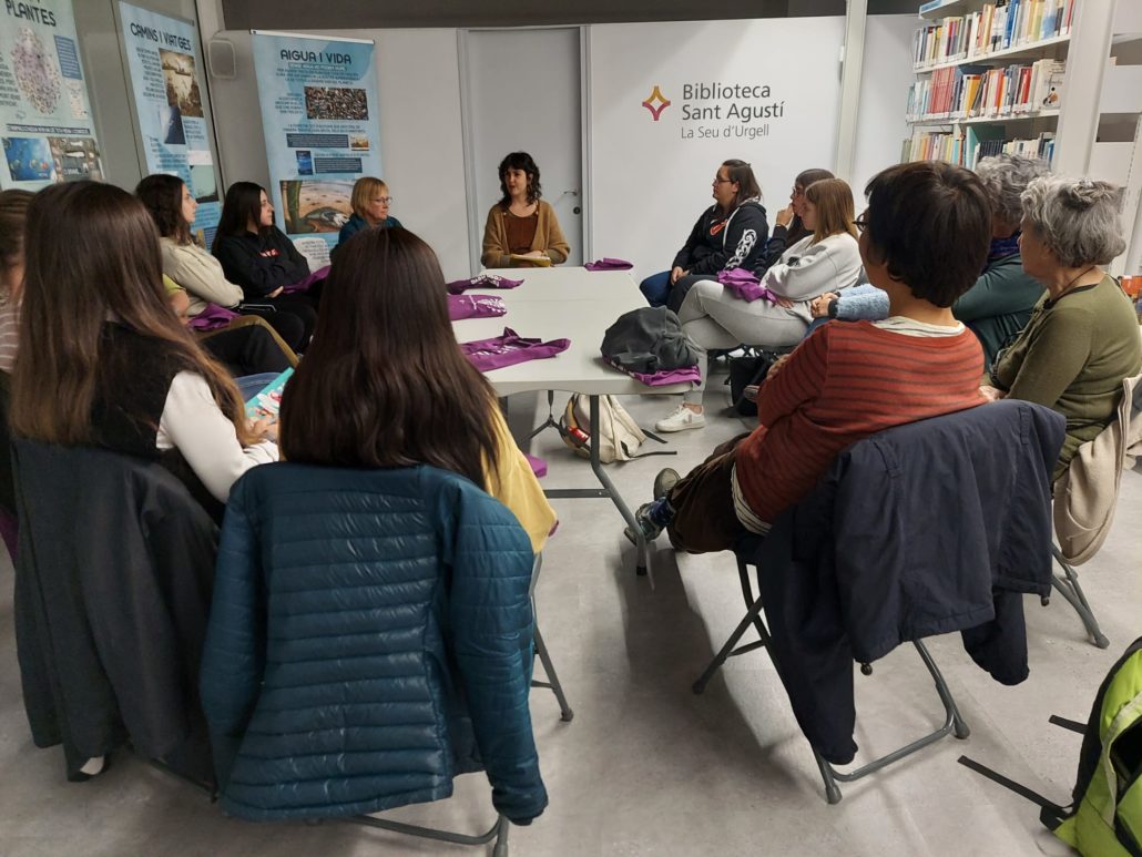 Un taller sobre la narració oral inicia els actes pel 25-N a la Seu d’Urgell