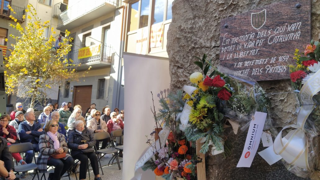 Record i reivindicació en la commemoració del Tractat dels Pirineus a Puigcerdà