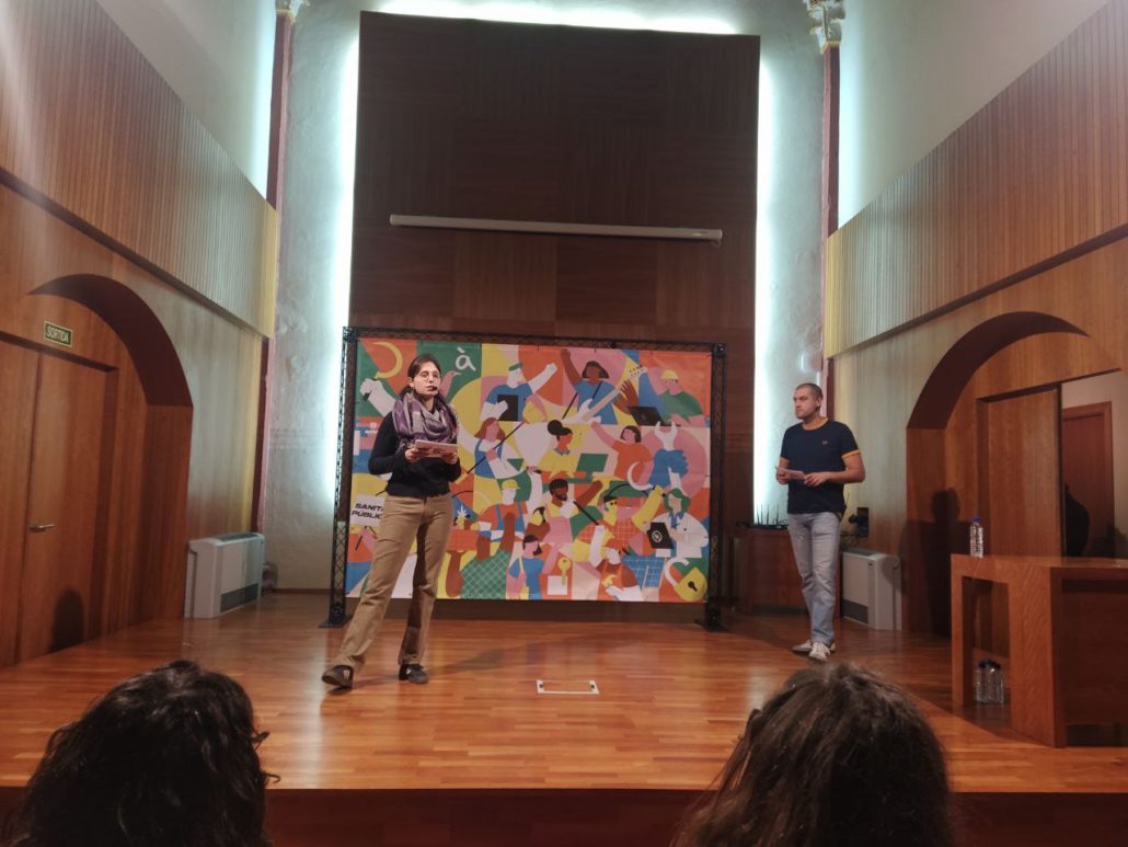 Bernat Lavaquiol i Núria Valls encapçalaran la llista de la CUP a la Seu d’Urgell