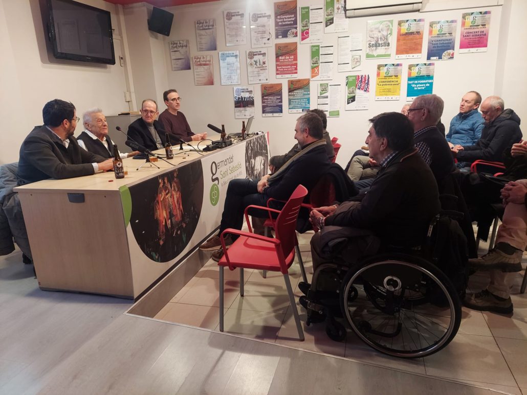 Un pregó d’Artur Blasco dona el tret de sortida a la setmana cultural de la Germandat de Sant Sebastià de la Seu