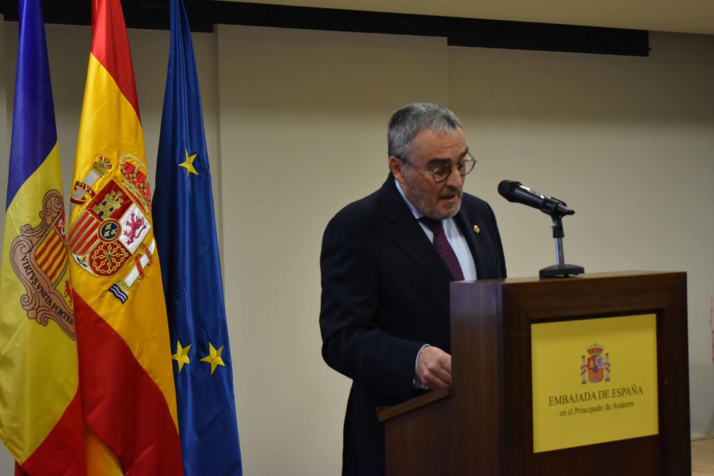 Àngel Ros deixa de ser ambaixador d’Espanya a Andorra i és rellevat per Carlos Pérez-Desoy