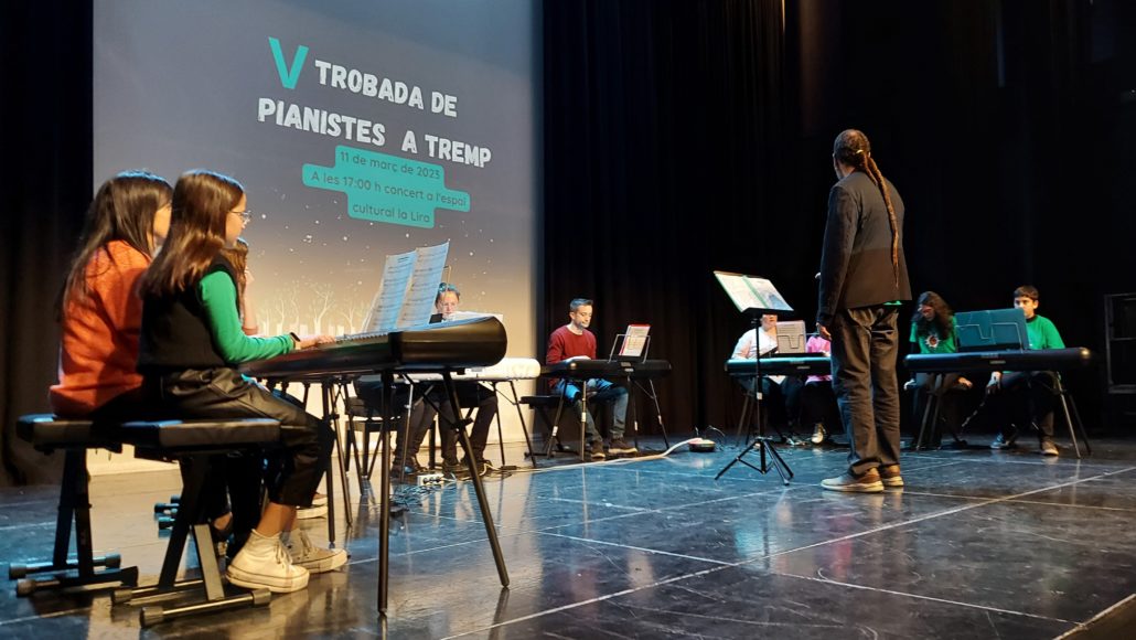 Tremp reuneix una setantena de pianistes de tota la província de Lleida