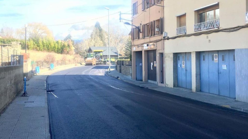 Puigcerdà remodela els carrers Font d’en Lleres i Mosquera