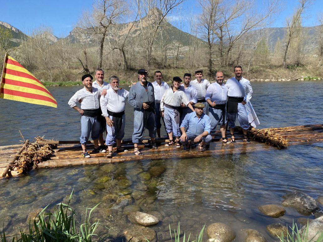 La Generalitat atorga la Creu de Sant Jordi als raiers de Coll de Nargó