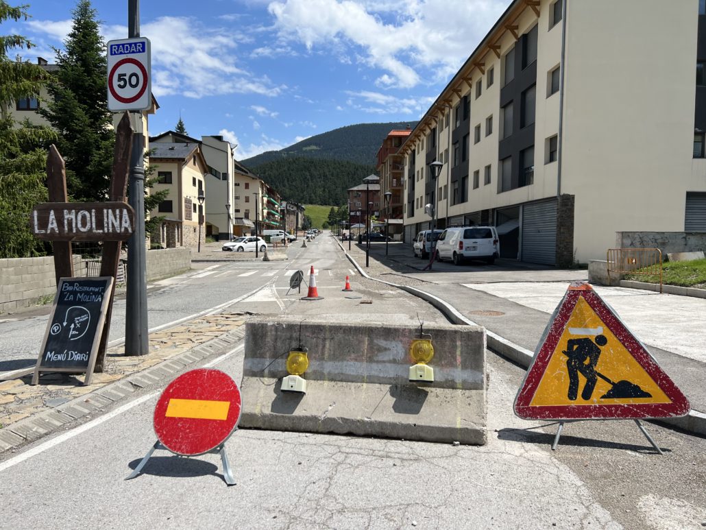 Alp inverteix 600.000 euros en la millora del barri de l’estació de la Molina