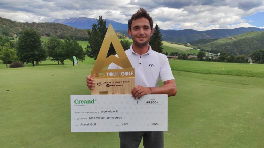 Manfredi Manica s’imposa a Paul McBride i aconsegueix el triomf a l’Aravell Golf Open by Creand