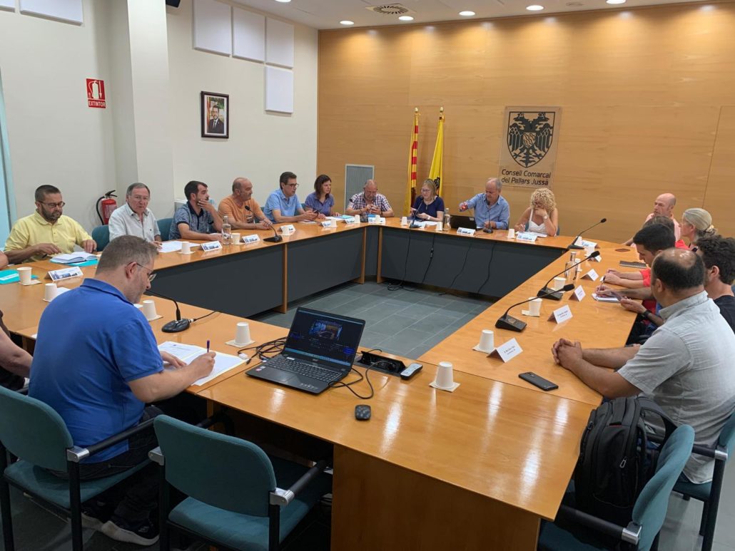 El Consell Comarcal del Pallars Jussà tindrà set àrees, cadascuna amb un conseller al capdavant