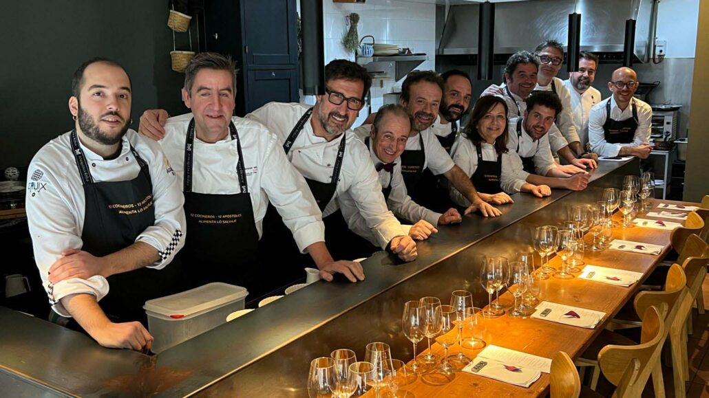 Els xefs reunits al 539 Plats Forts