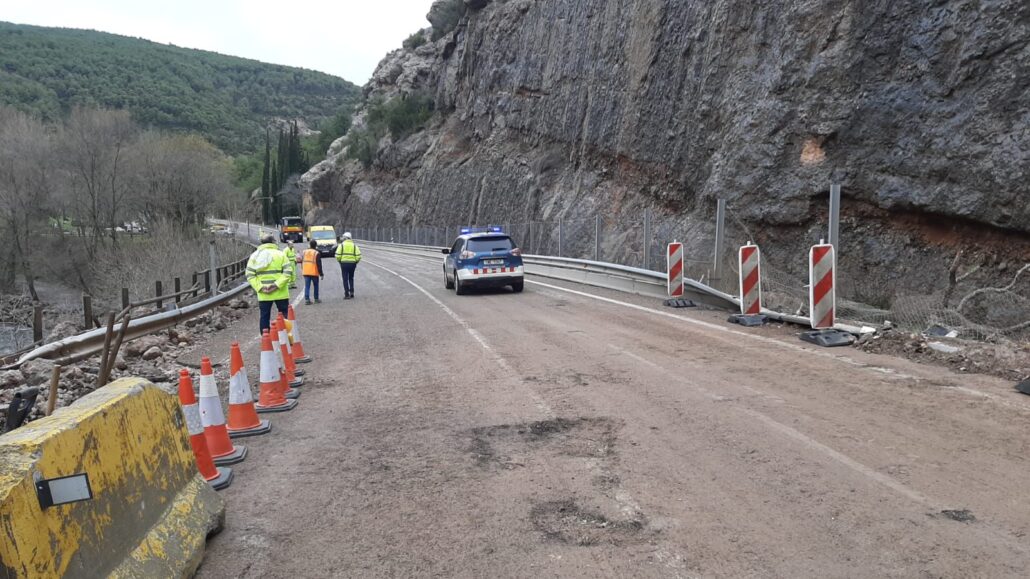Reoberta la N-260 entre el Baix Pallars i la Pobla de Segur