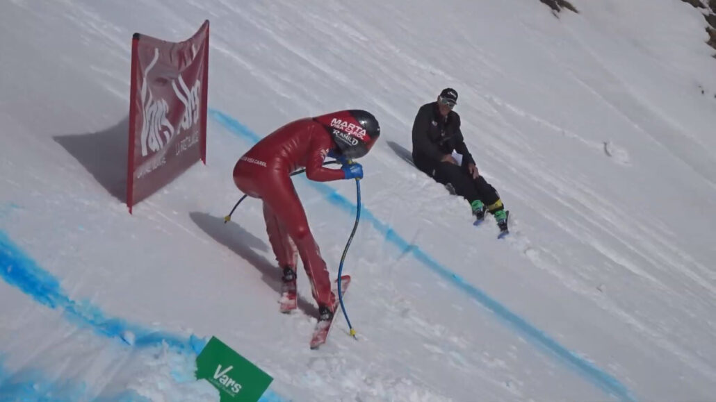 L’esquiadora de velocitat Marta Visa, nou rècord de l’Estat