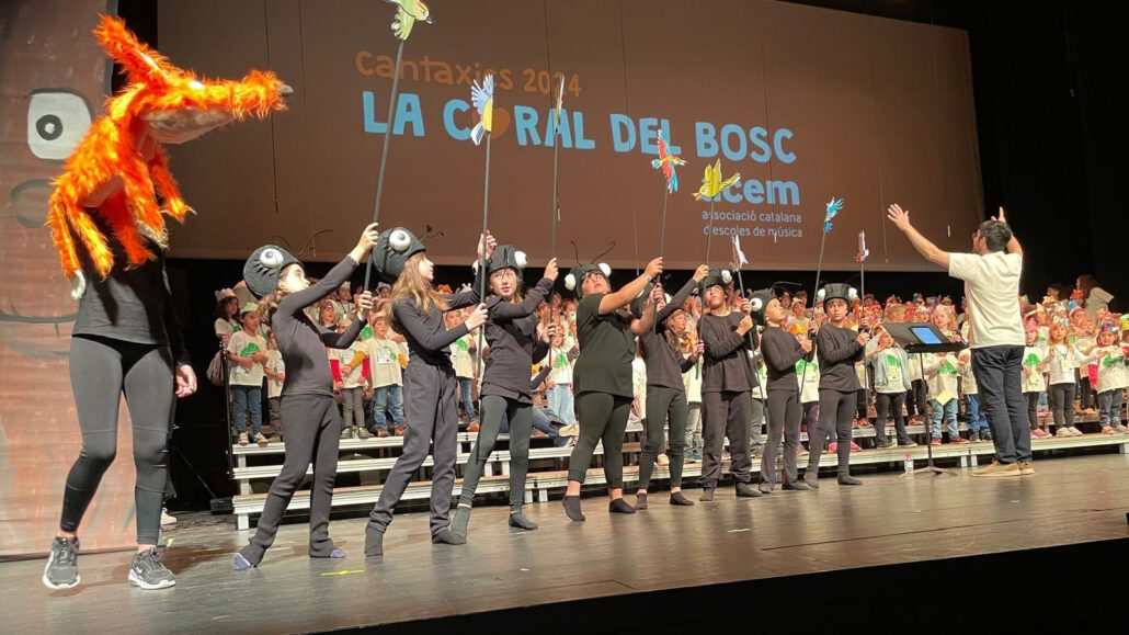 Una trentena d’alumnes de l’EMM de la Seu participen al CantaXics