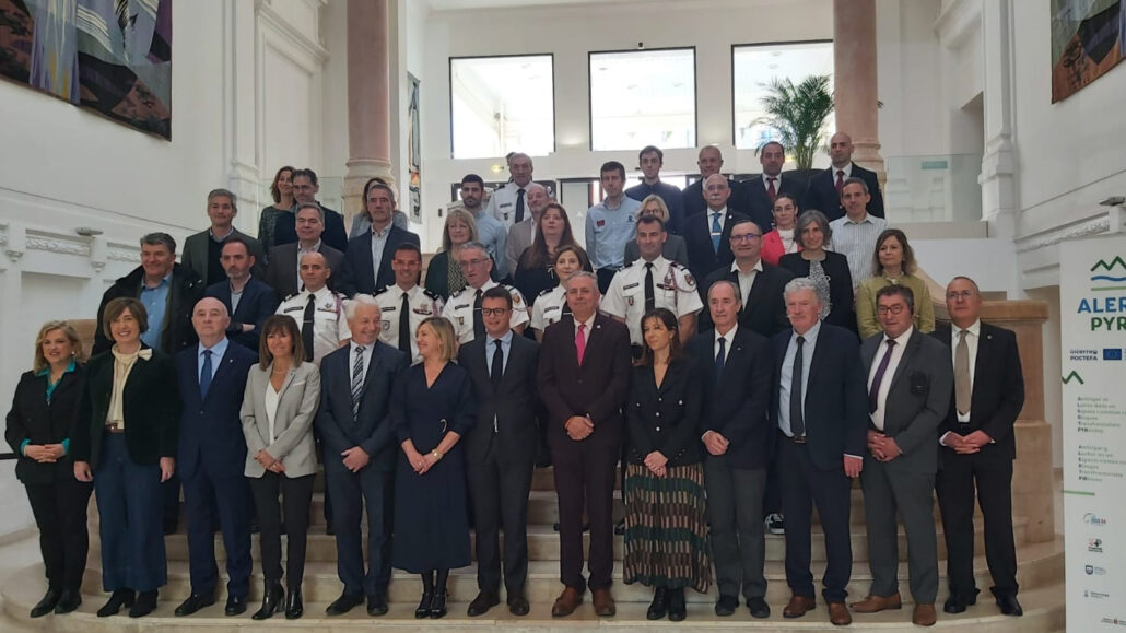 Els Pompièrs d’Aran formen part del projecte transfronterer ALERT-PYR