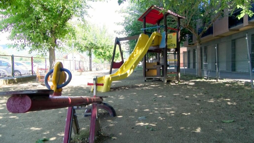 Infants de Tremp decideixen com es renovarà el parc infantil de l’estació