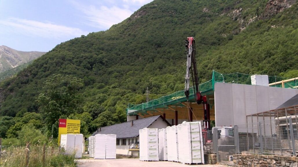 La Vall de Boí, a punt d’estrenar un pavelló poliesportiu a Barruera