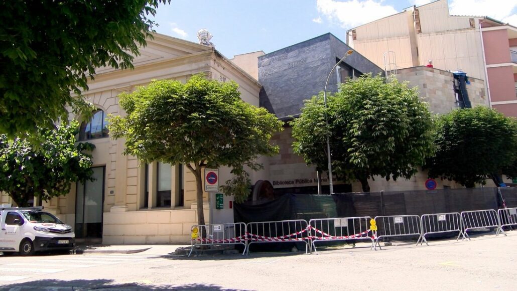 En marxa la reforma de la biblioteca pública Maria Barbal de Tremp