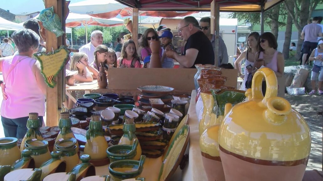 Bellver de Cerdanya acull amb èxit la 14a Fira d’Artesanes i Oficis