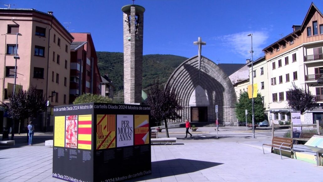 El Pont de Suert acull una mostra dels cartells a concurs per la Diada de Catalunya