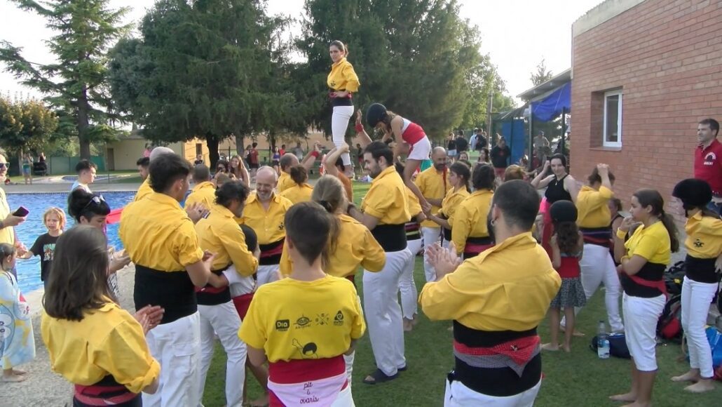 Vuitè aniversari dels Malfargats, la colla castellera del Pallars