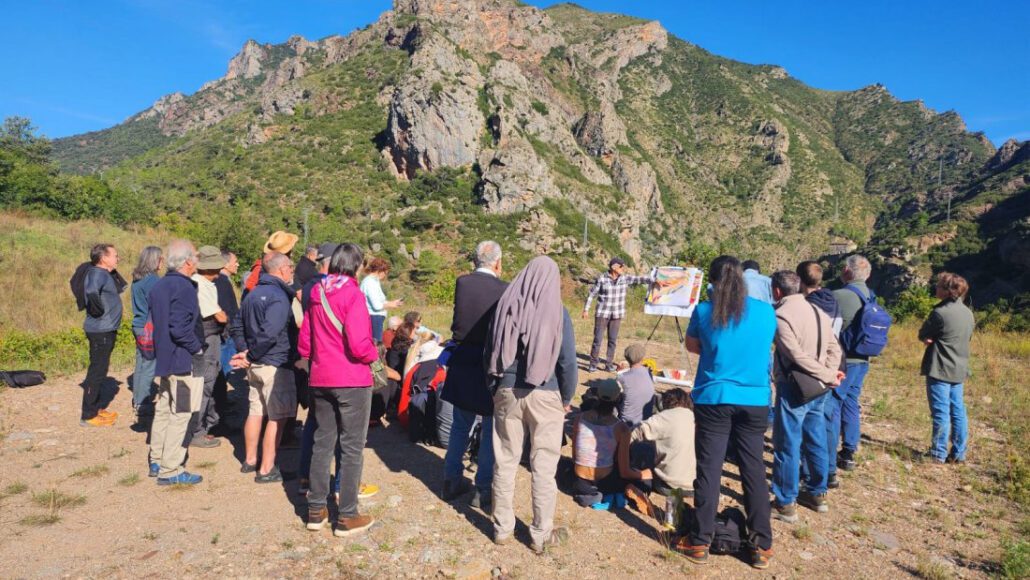 Sortida de camp a Gerri de la Sal per conèixer la formació geològica dels Pirineus