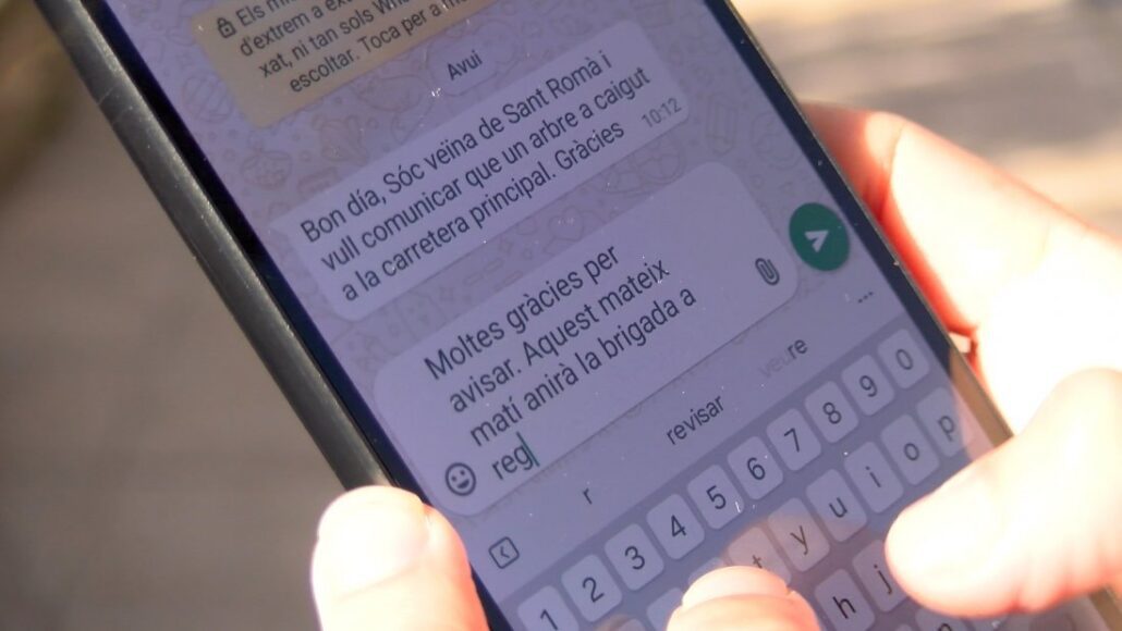 L’Ajuntament d’Isona i Conca Dellà posa en marxa un Whatsapp on informar d’incidències