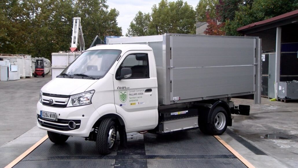 El Pallars Jussà estrena un vehicle elèctric per a la recollida de residus