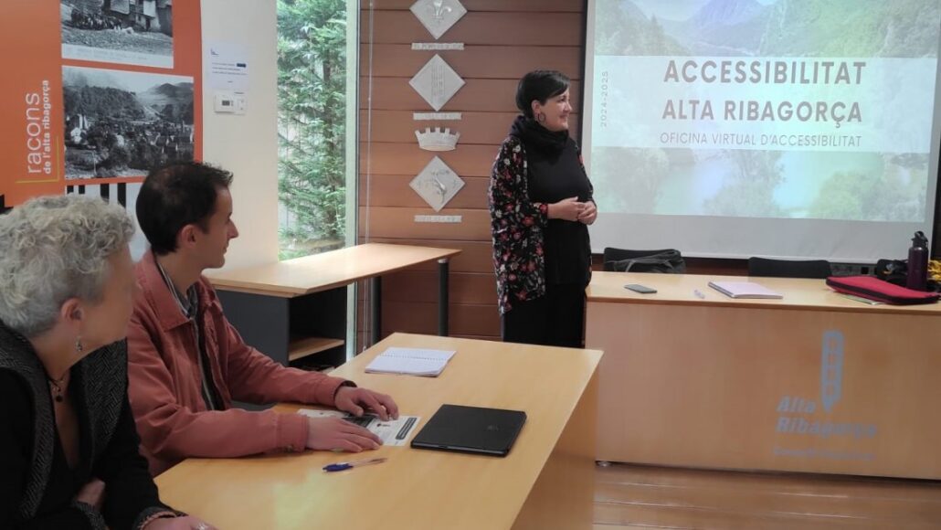 El Consell Comarcal de l’Alta Ribagorça presenta la primera Oficina Virtual d’Accessibilitat al Pirineu