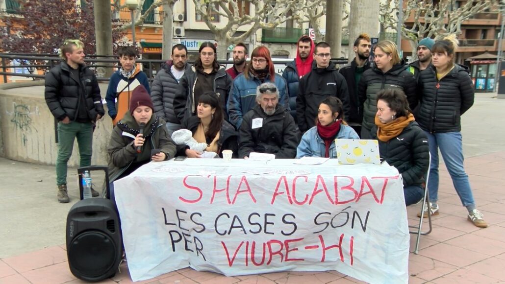 El Sindicat d’Habitatge del Pallars i el Col·lectiu Aixeta reivindiquen un habitatge digne