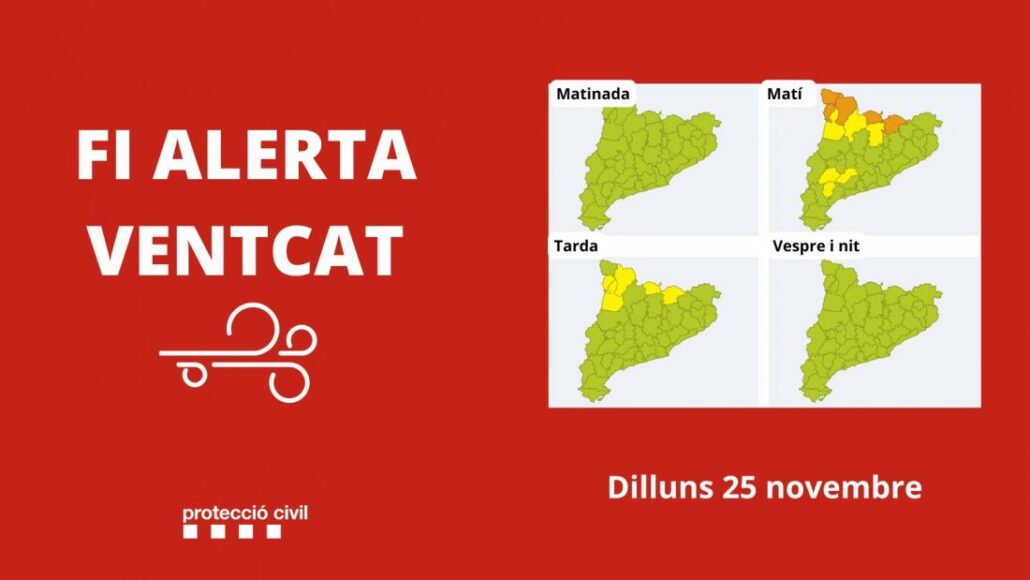 Desactivada l’alerta del pla VENCAT a l’Alt Pirineu i Aran