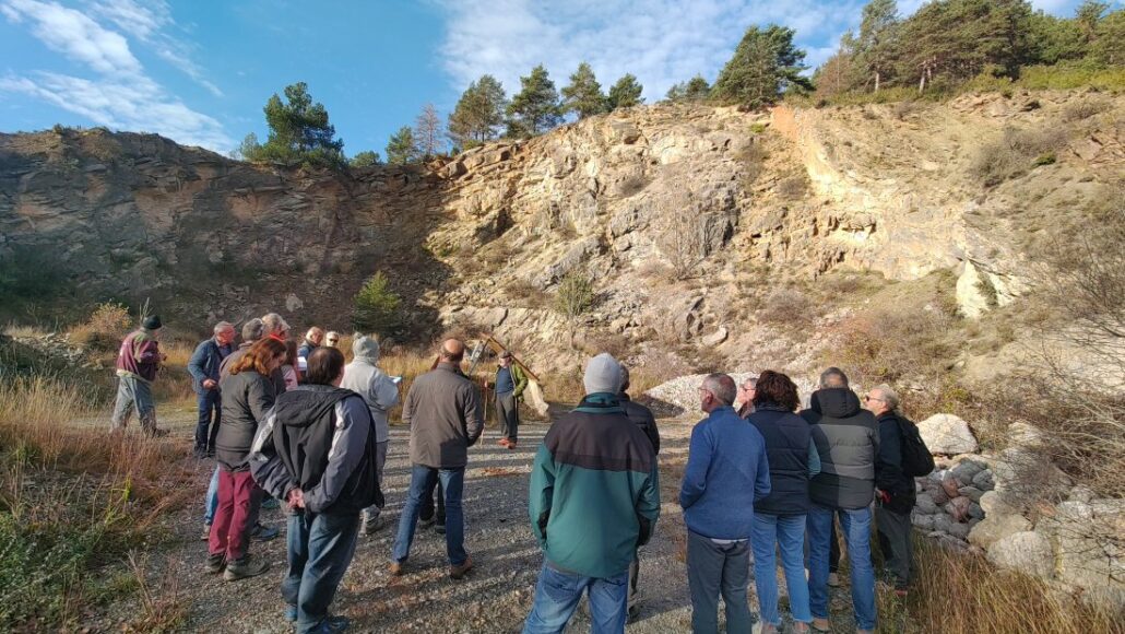 Sortida geològica per descobrir el patrimoni mineralògic cerdà