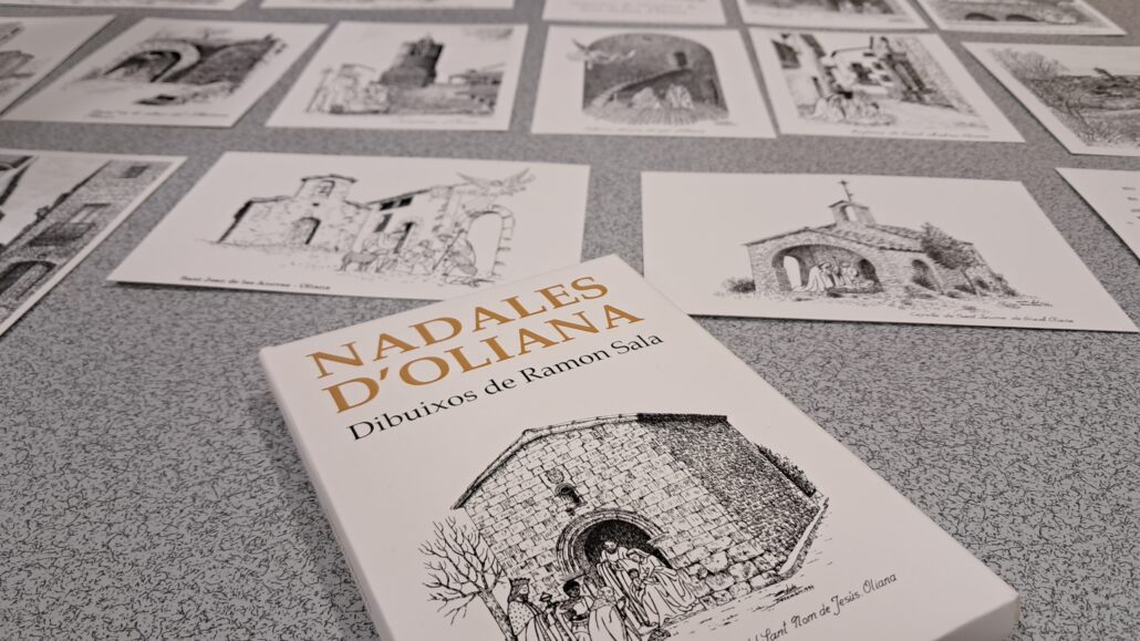 Oliana recupera 16 postals de Nadal editades entre 1990 i 2006