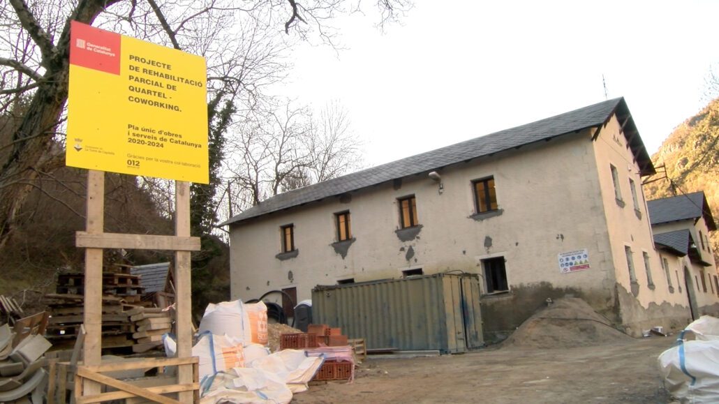 La Torre de Capdella finalitza les obres del nou ‘coworking’