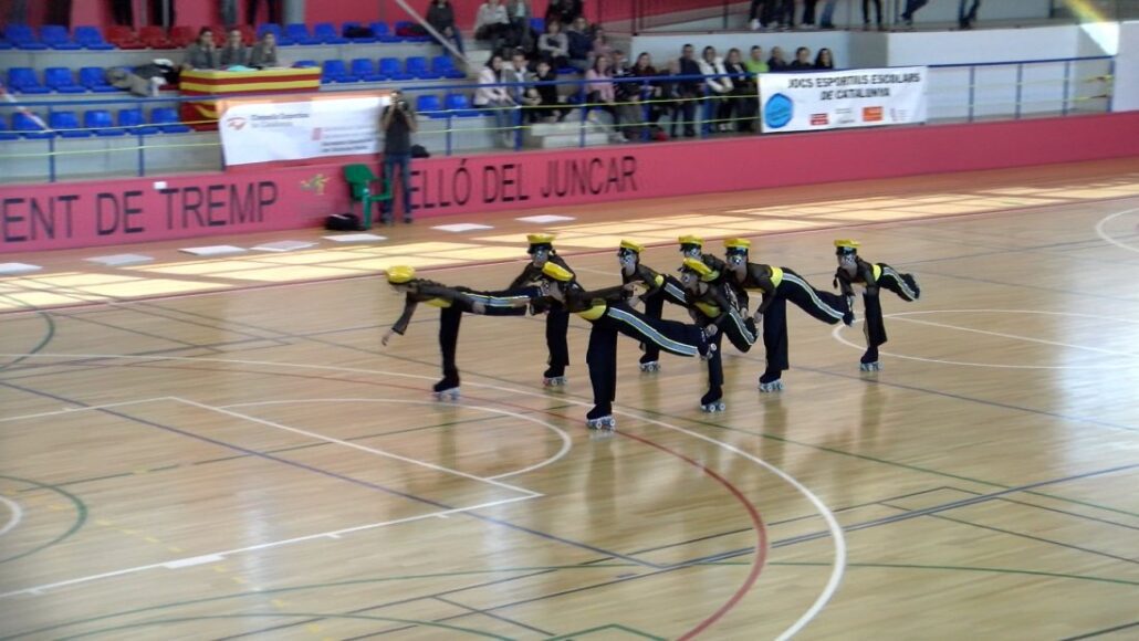 Tremp acull 130 participants en la 3a edició del Xou dels Clubs de Patinatge