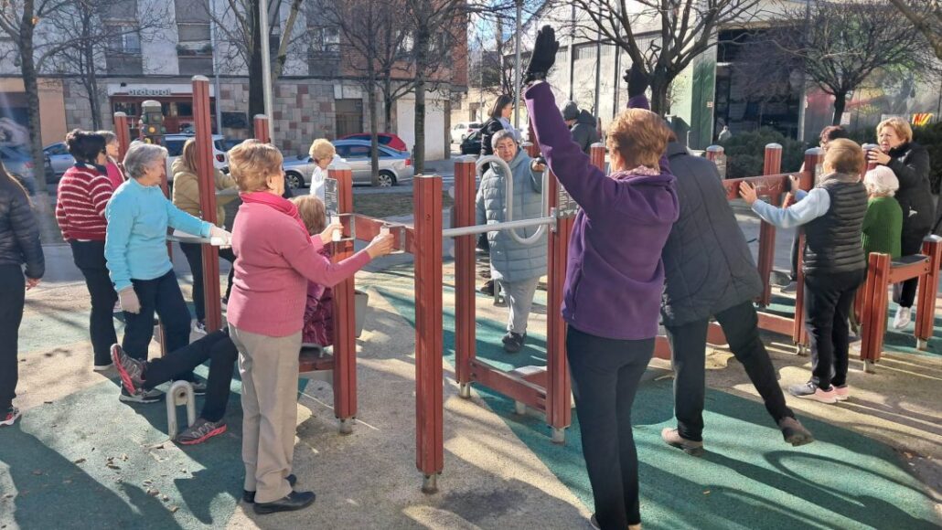 Bona acollida d’una prova pilot per dinamitzar els parcs de salut a la Seu d’Urgell