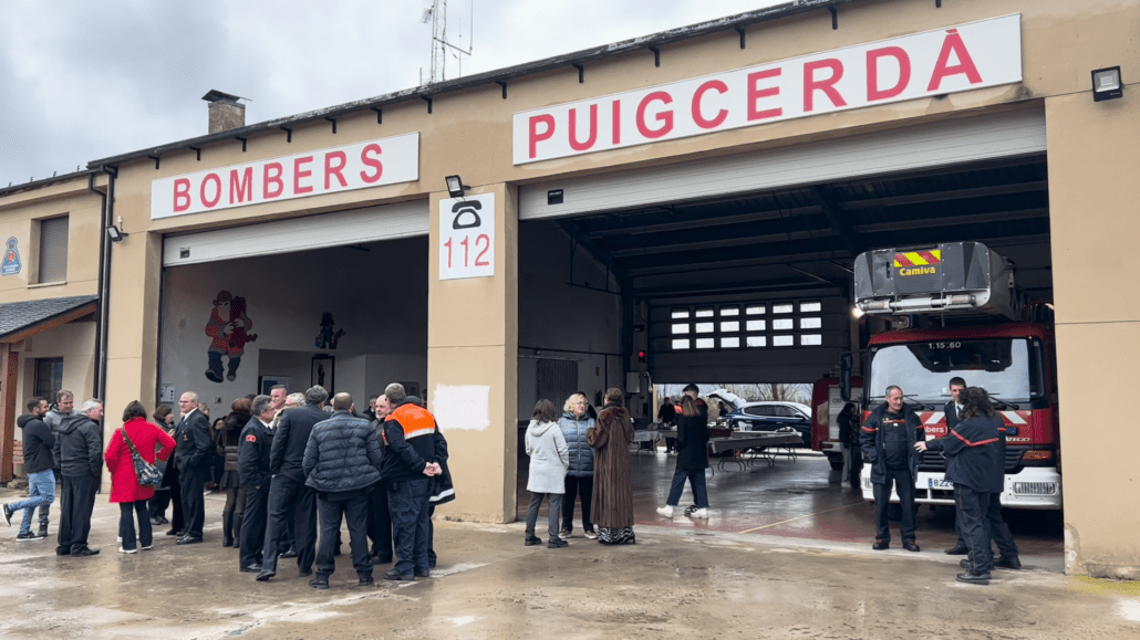 Portes obertes als Bombers de Puigcerdà per celebrar la festa dels seu patró