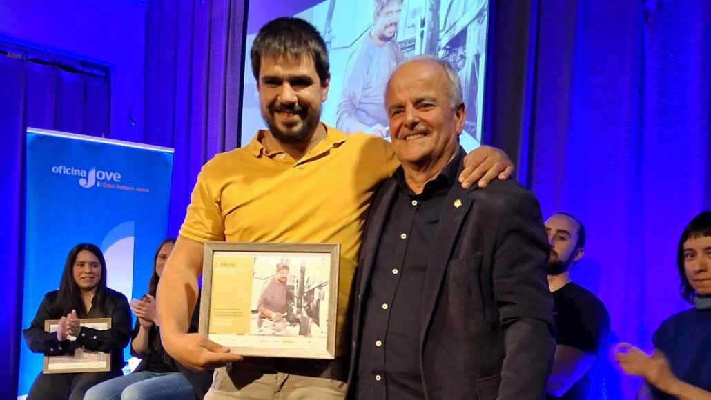 El taller mòbil de Jordi Solé Cirera guanya el Premi Jove Emprenedor 2024 del Pallars Jussà