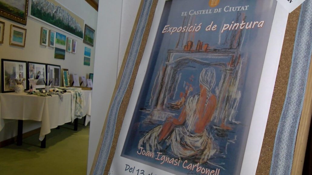 Ignasi Carbonell presenta una exposició amb obres realitzades amb oli i acrílic