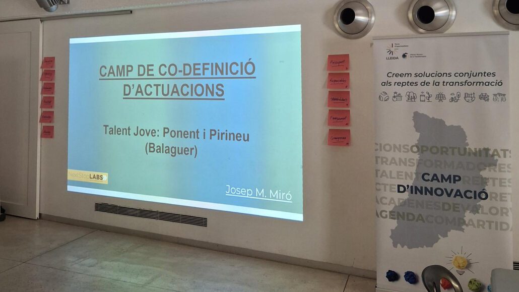 Presentació del camp formatiu a Balaguer per promoure el talent jove al Pirineu