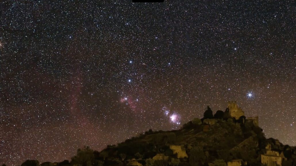 Un cel nocturn estrellat