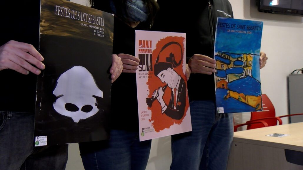 La imatge de les Festes de Sant Sebastià 2026 de la Seu està inspirada en la tradició i la música