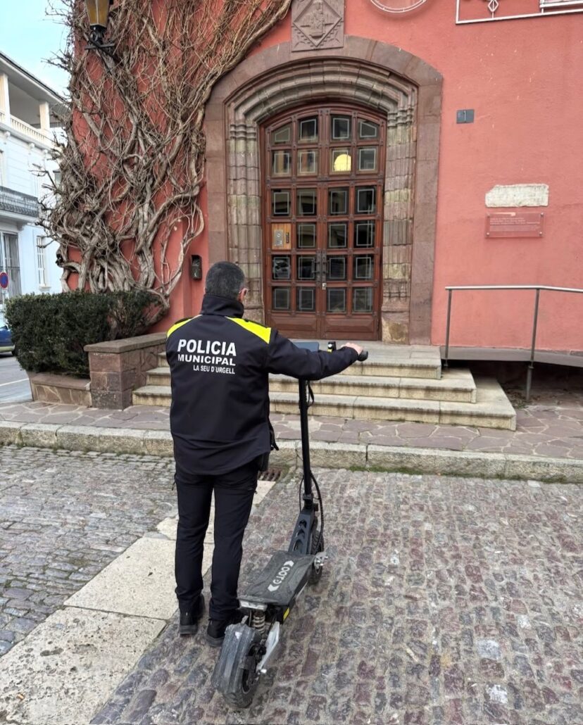 La Seu d’Urgell intensifica el control sobre l’ús de patinets elèctrics