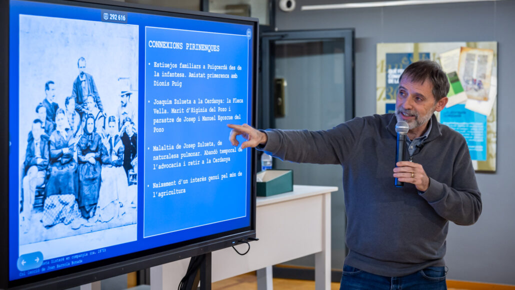 Una conferència sobre Josep de Zulueta tanca el cicle cerdà Explica’m una història