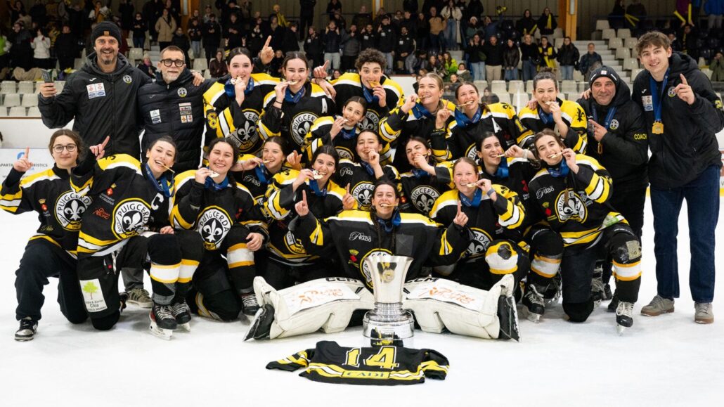 El CG Puigcerdà conquista la primera Lliga d’Hoquei Gel de la seva història