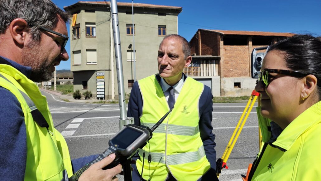 Comencen els treballs previs per fer la rotonda que Montferrer que es preveu estrenar d’aquí a mig any