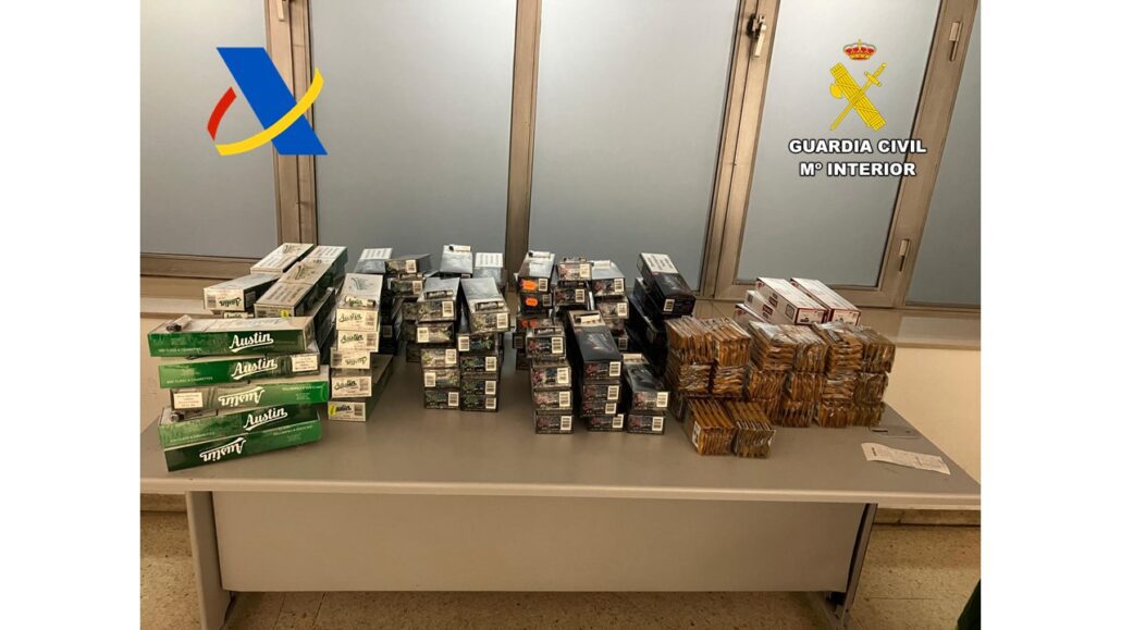 Intervingudes més de 1.000 capses de tabac a la Farga de Moles valorades en 5.600 euros