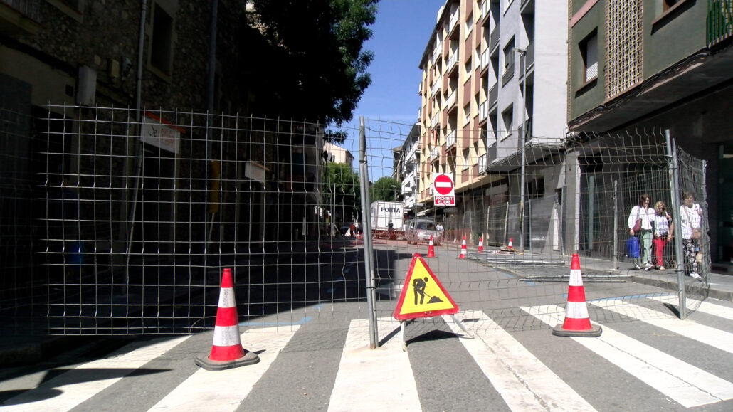 Tret de sortida al projecte de pacificació de la Seu amb l’inici d’obres al carrer Regència d’Urgell