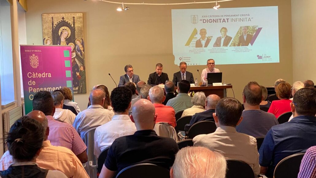 La Càtedra de Pensament Cristià reflexiona sobre la dignitat humana a la Seu d’Urgell