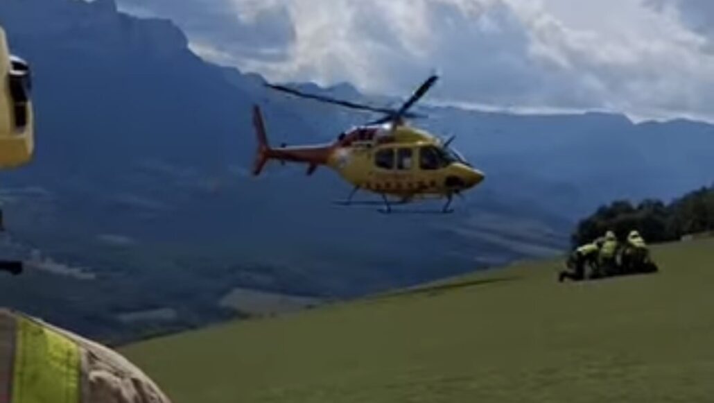 Evacuat a l’Hospital de la Seu un parapentista accidentat a Organyà