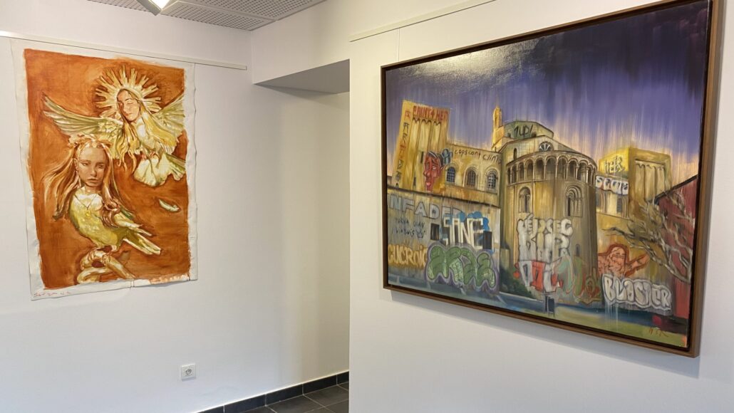 L’artista urgellenc Oriol Garreta B:K exposa l’evolució de les seves obres a la Sala La Cuina